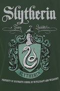 Harry Potter Slytherin Green Crest T-Shirt, side angle