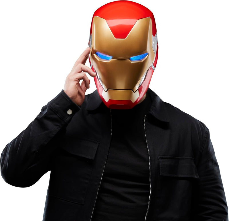 Marvel Legend Series: Avengers Endgame Iron Man Mark LXXXV Electronic Helmet - Image 4