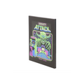 19x25cm Anxiety Attack Canvas Plaque by Steven Rhodes