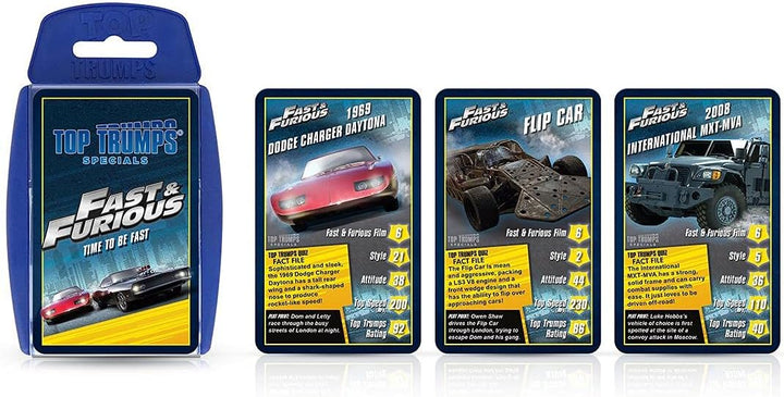 Top Trumps Specials Fast & Furious Card Game