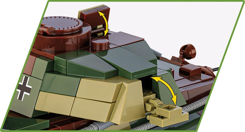 Cobi 3113 World War II Panzer V1 Ausf.B Konigstiger 802 pcs