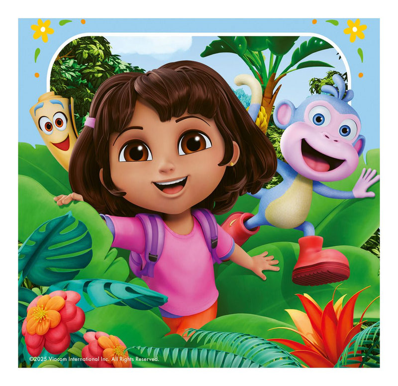 Dora 3x49 Piece Jigsaw Puzzle - Image