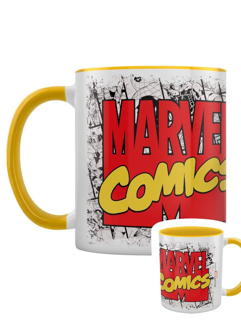 Marvel Comics Logo Coloured Inner Mug