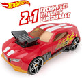 Hot Wheels 2 in 1 Race and Haul Storage Case Red