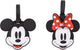 Disney Minnie & Mickey Luggage Tag Set