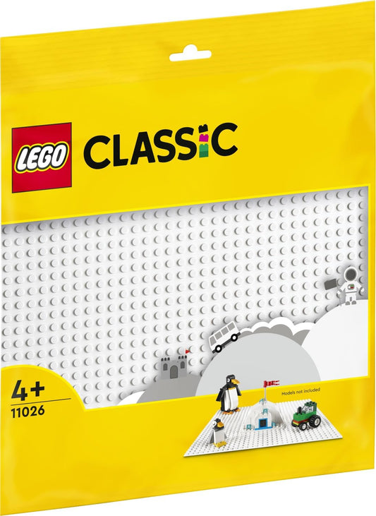 LEGO Classic - White Baseplate (11026)