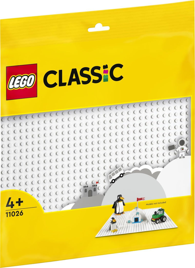 LEGO Classic - White Baseplate (11026)