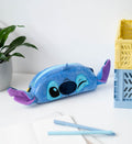 Stitch Disney Plush Pencil Case side angle