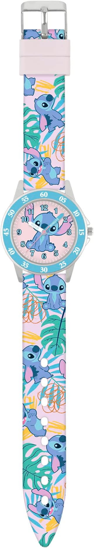 Peers Hardy Disney Lilo & Stitch Blue Time Teacher Strap Watch - Image 2