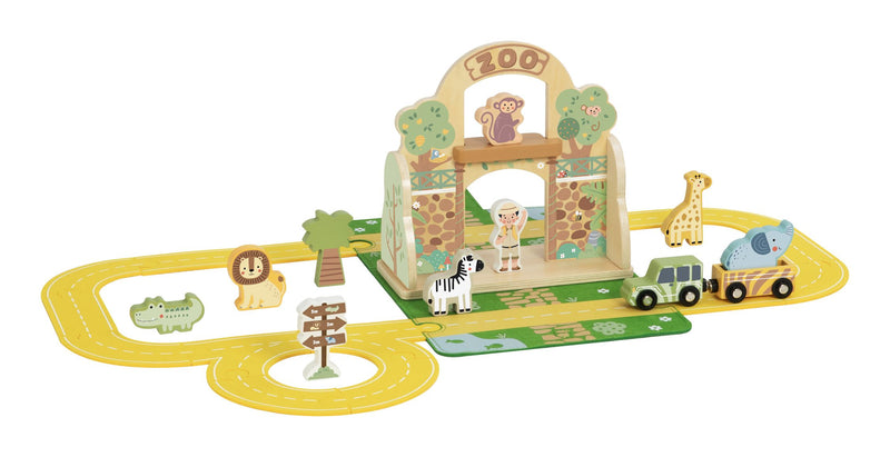 wooden-and-felt-zoo-play-set