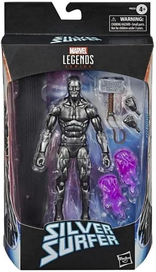 Marvel Legends Silver Surfer Action Figure collectible from Hasbro