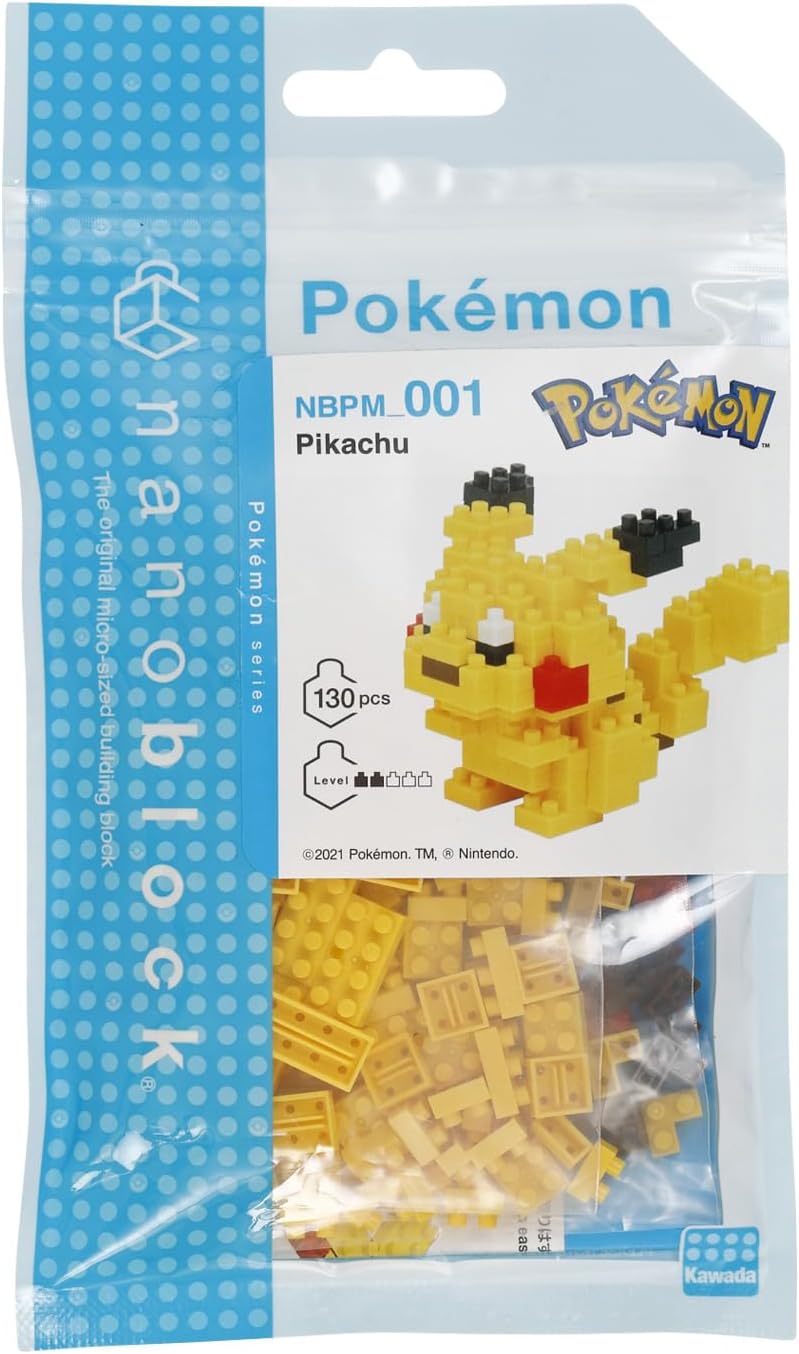Nanoblock: Pokemon Pikachu Figure - Image 2