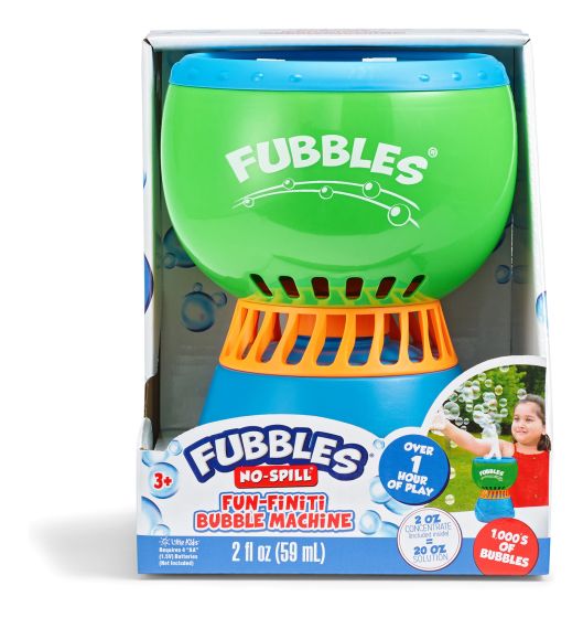 Fubbles No Spill Fun Finiti Bubble Machine