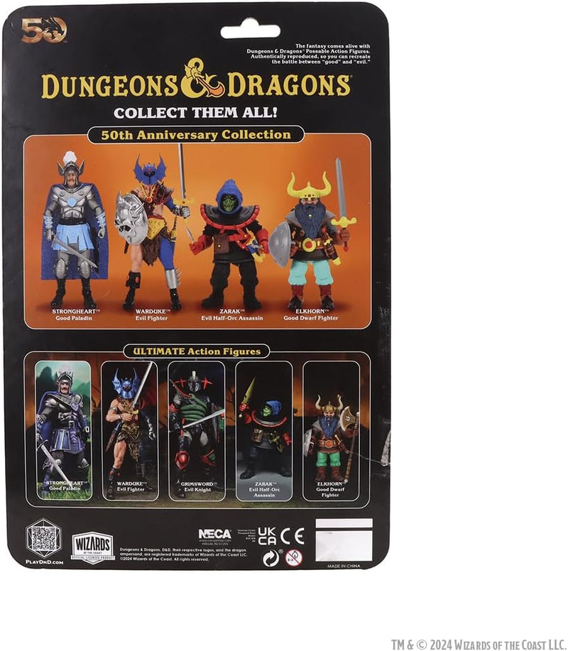 Dungeons And Dragons 50th Anniversary Zarak 7" Scale Action Figure (Blister Card) (view 3)