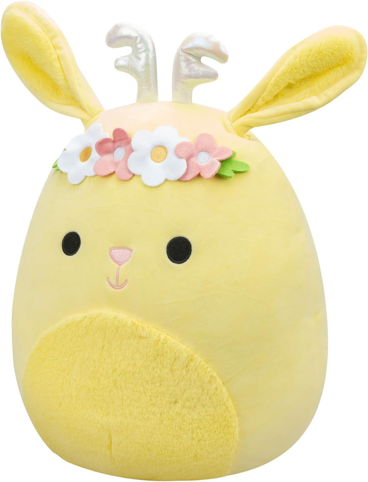 Squishmallows 16'' Light Yellow Jackalope Plush