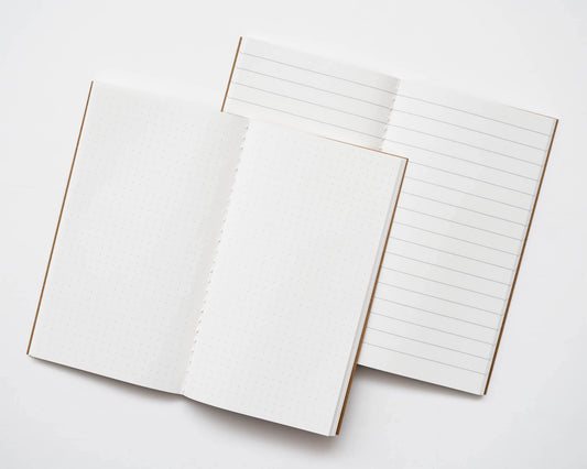Travel Journal Refill Set of 2 Notebooks Bullet and Lined alternate view