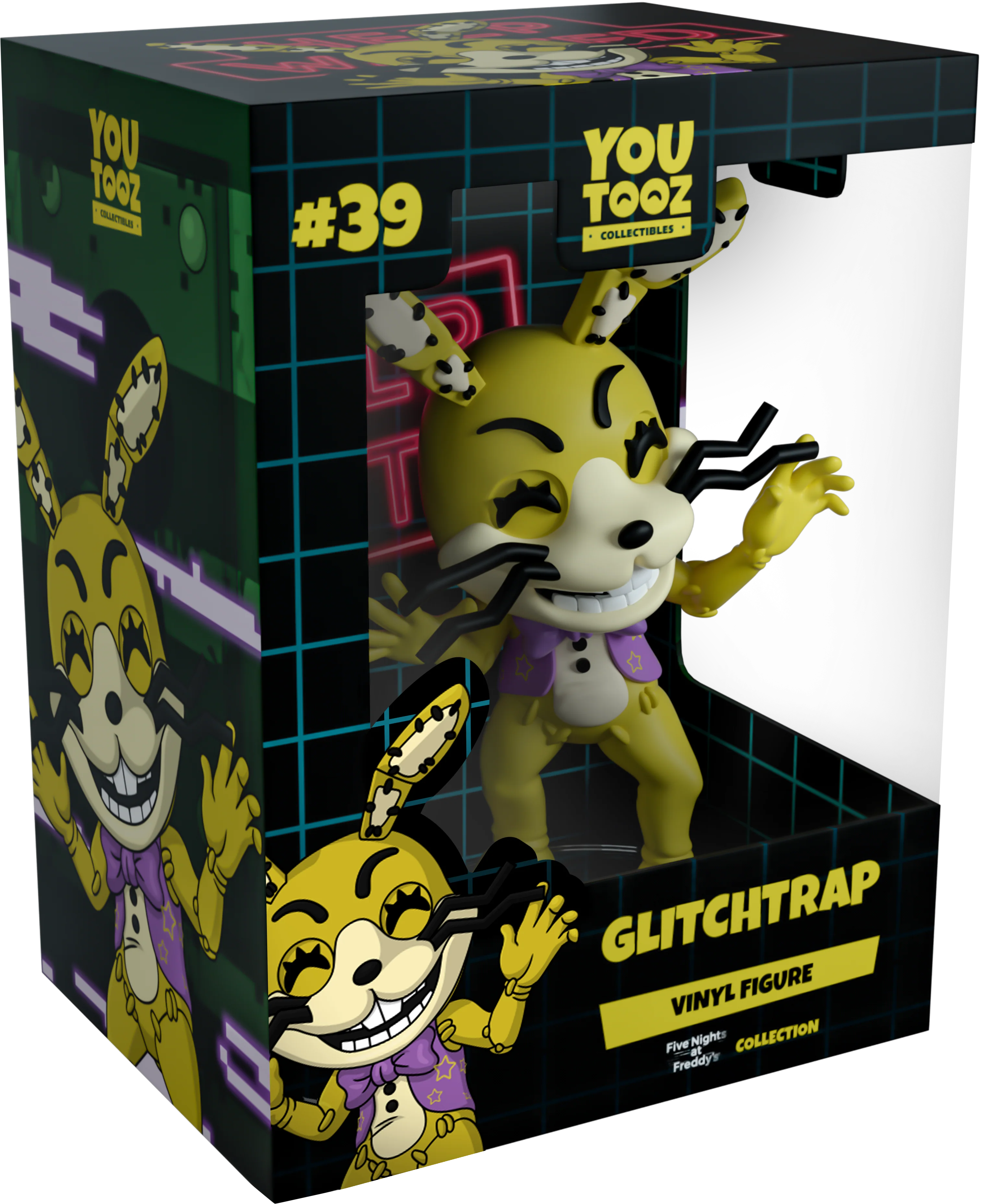 Youtooz Official Five Nights at Freddy’s Glitchtrap Figure
