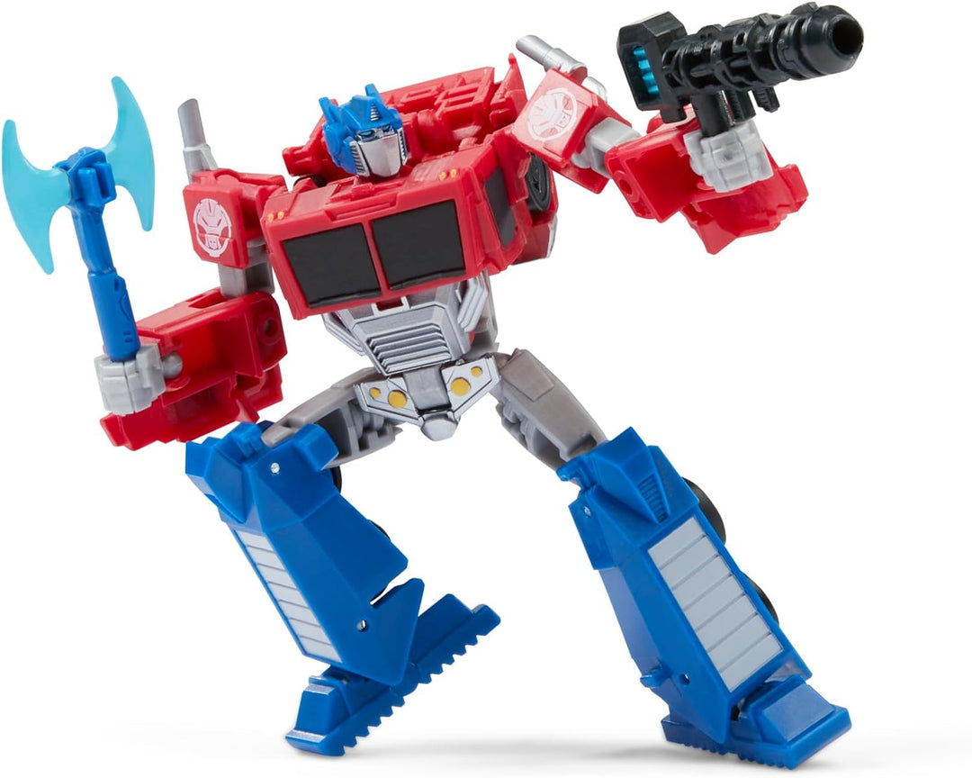 Transformers EarthSpark Deluxe Class Optimus Prime Action Figure