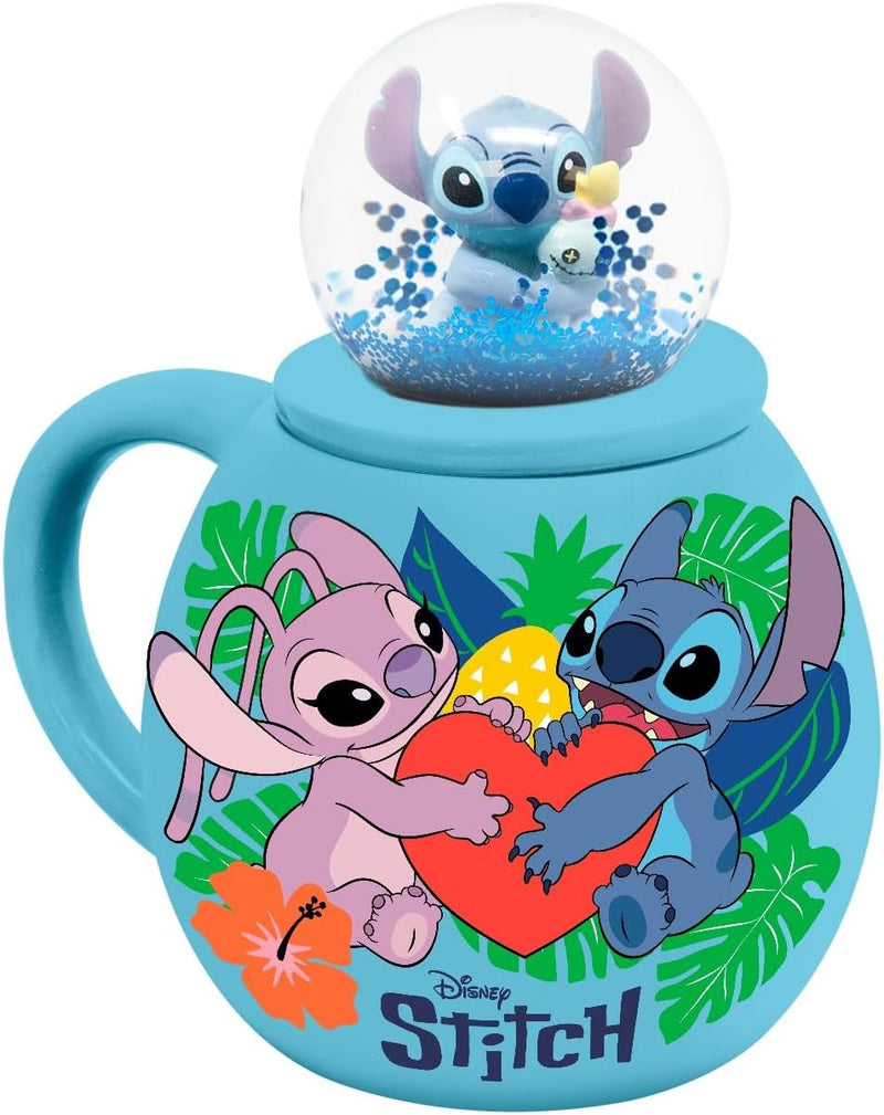 Lilo & Stitch Love Snowglobe Mug 315ml