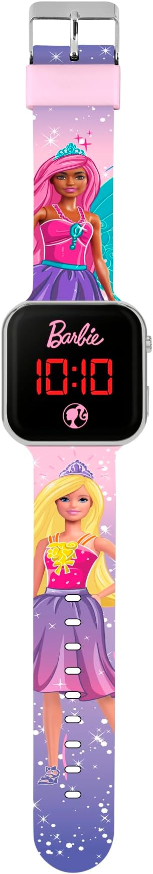 Peers Hardy Barbie Multicoloured Strap LED Watch - Image 2