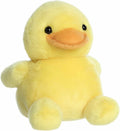 Tubby Rubber Ducky Palm Pals 4 Inch Plush Keychain close up detail