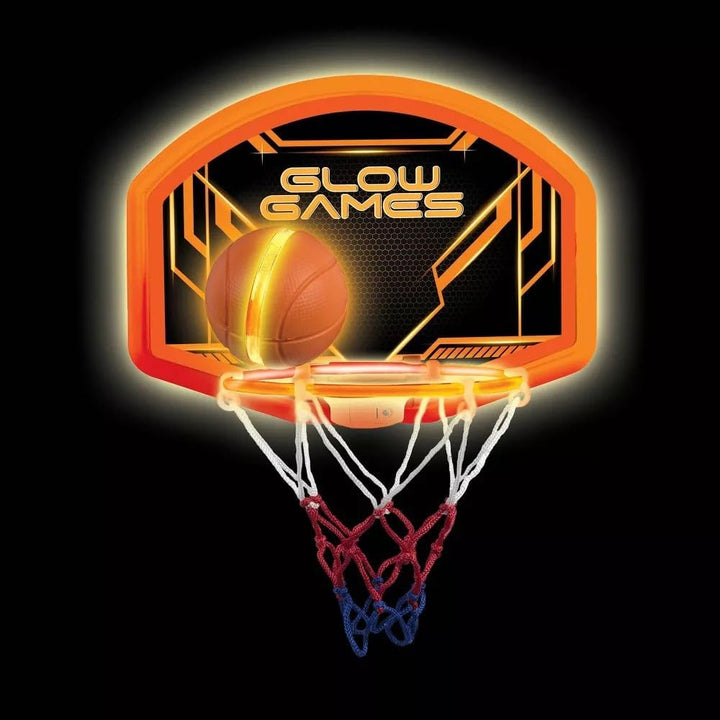 Glow Games Light-Up Basketball Hoop and Ball Set