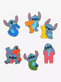 Loungefly - Disney Stitch Letters and Poses Blind Box Enamel Pin