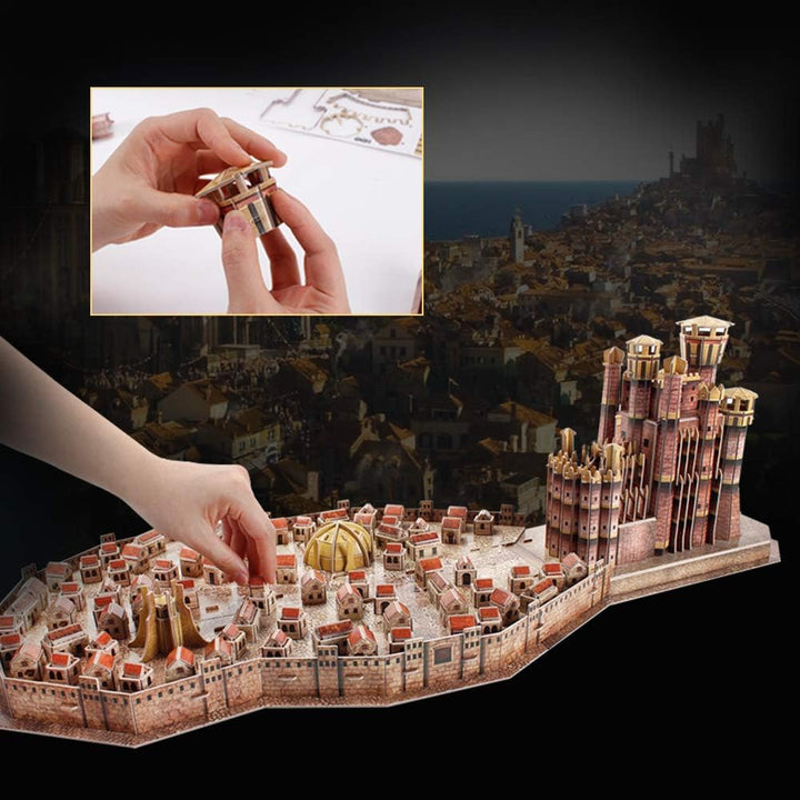 House of the Dragon  King's Landing 3D Puzzle