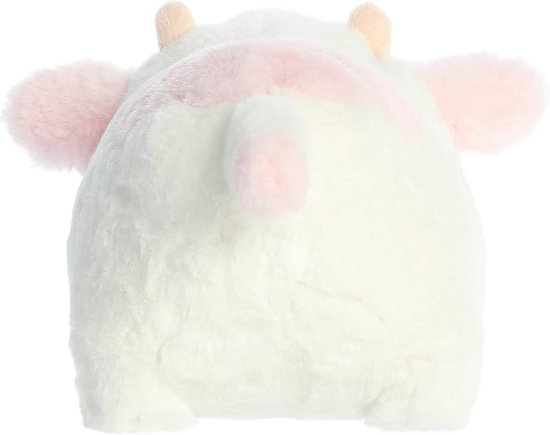 Moonique Strawberry Cow Spudsters 7 Inch Plush close up detail