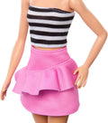 Barbie Black & White Top Fashionistas Doll - Image 5