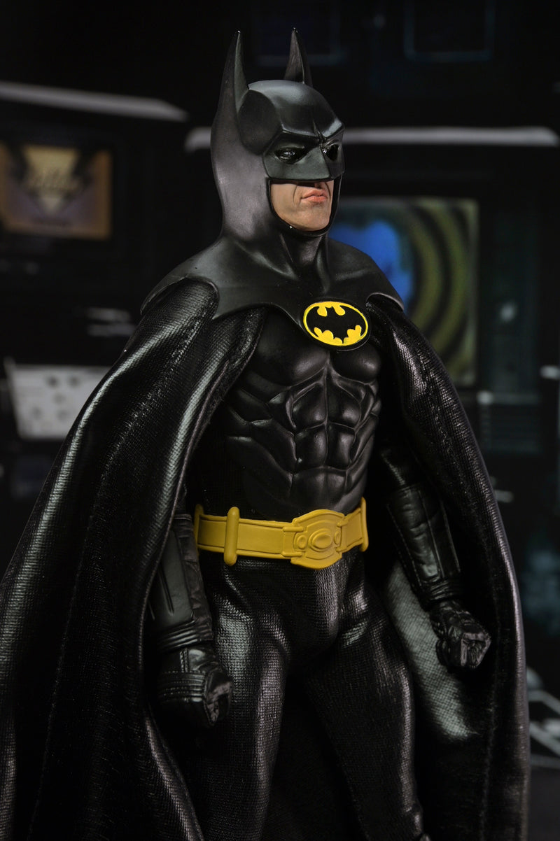 Batman (1989) Michael Keaton Batman 8" Clothed Action Figure packaging view