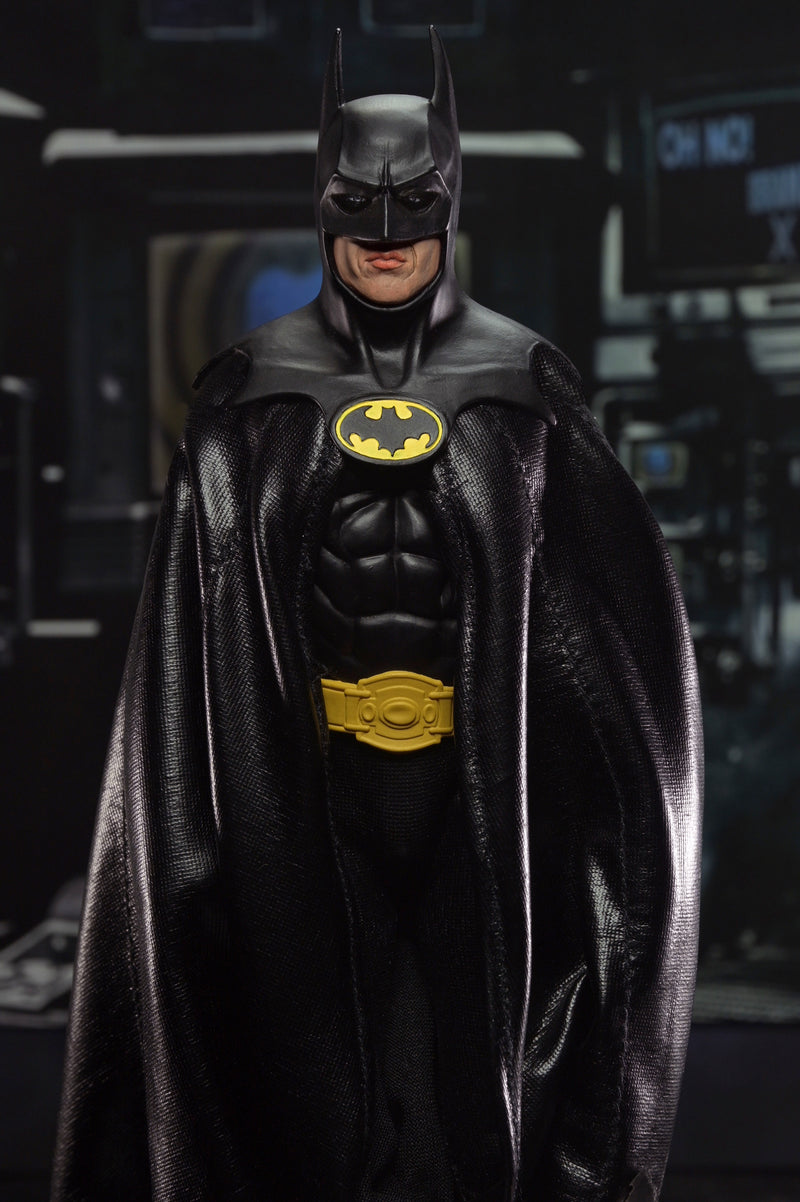 Batman (1989) Michael Keaton Batman 8" Clothed Action Figure side angle