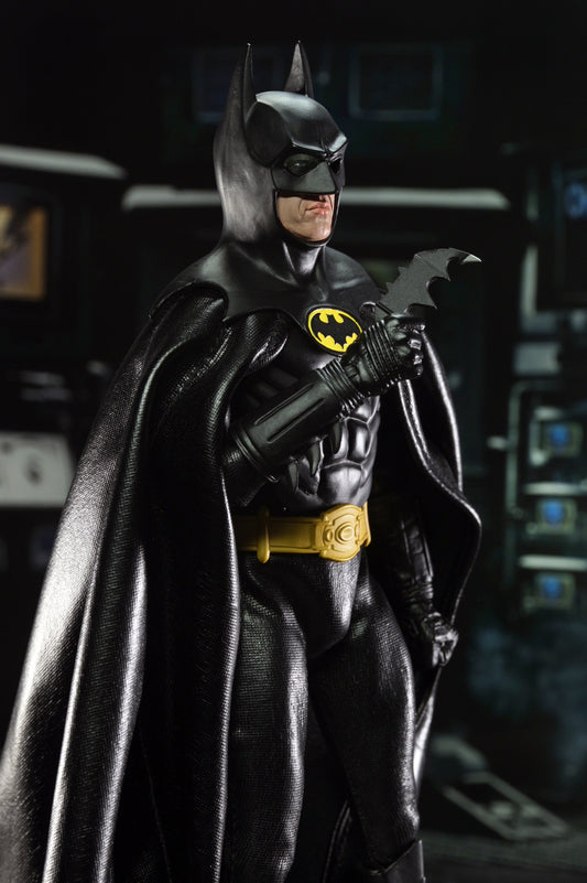 Batman (1989) Michael Keaton Batman 8" Clothed Action Figure front view