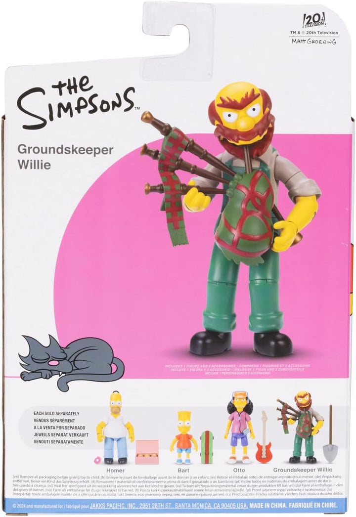 The Simpsons Groundskeeper Willie 5" Action Figure