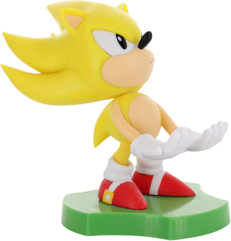Super Sonic Sonic the Hedgehog Cable Guys Mini Phone & Earbud Holder alternate view 5