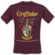 Harry Potter Gryffindor Red Crest T-Shirt