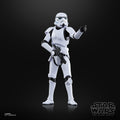 Star Wars Imperial Stormtrooper Black Series Action Figure, rear view