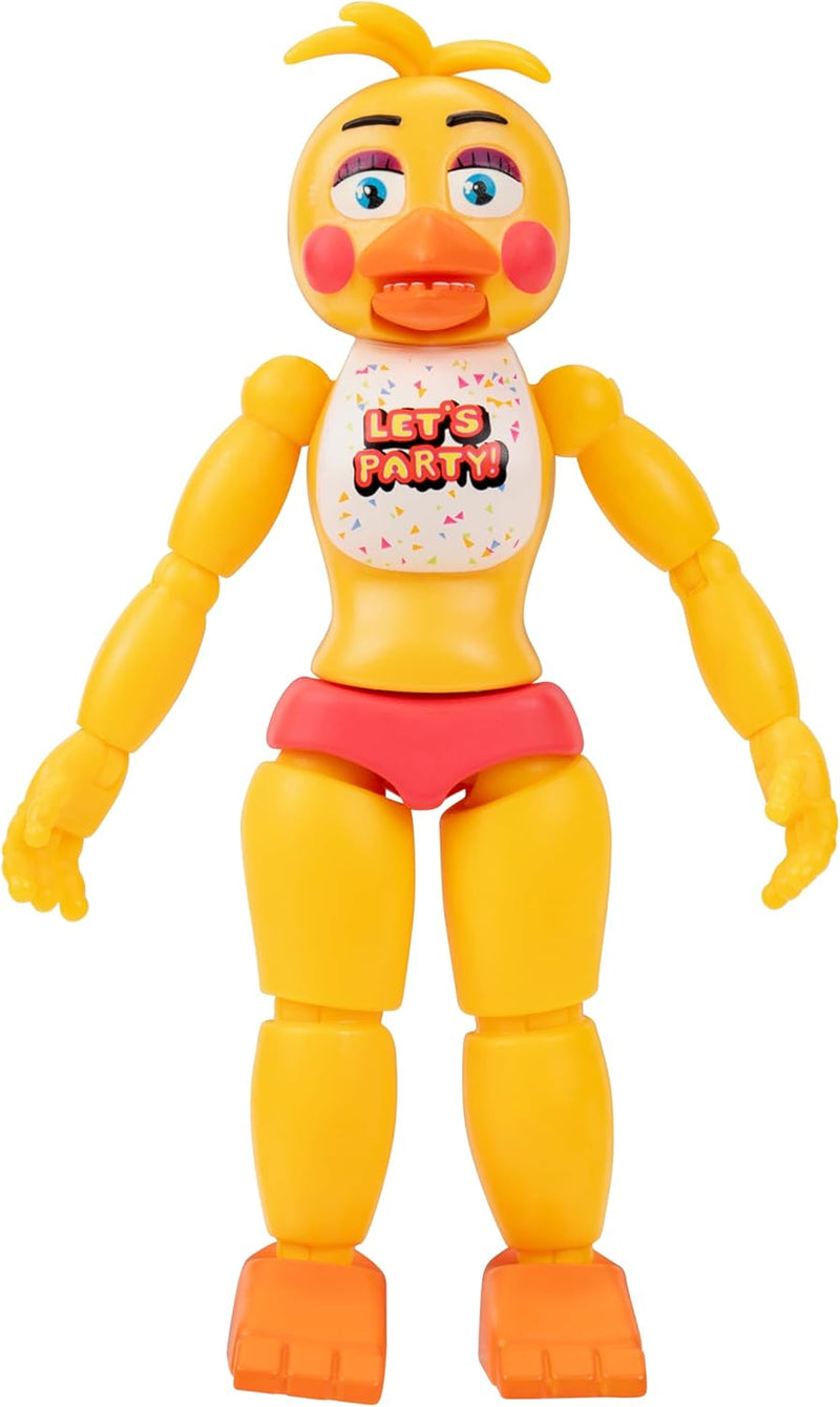 Five Nights at Freddy's Toy Chica 5" Action Figure, rear view