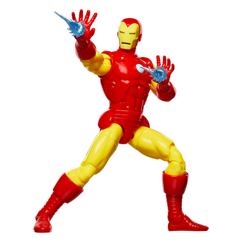 Marvel Secret Wars Iron Man Marvel Legends Series Action Fig, in display