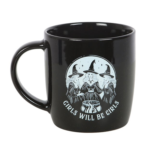 Girls Will Be Girls Witchy Mug, alternate view