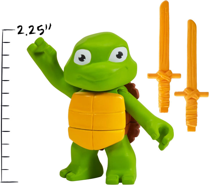 Teenage Mutant Ninja Turtles Mutant Mayhem Toddler Leonardo And Donatello Figures