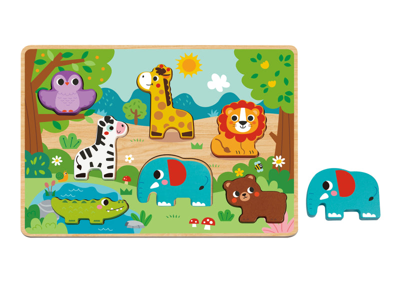 Wooden Chunky Puzzle - Animal
