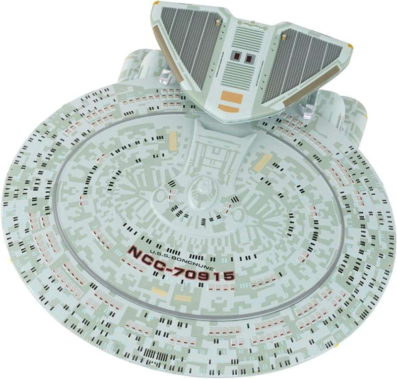 U.S.S. Bonchune NCC-70915 (Nebula-Class) XL EDITION Model Die Cast Ship (Eaglemoss / Star Trek), alternate view