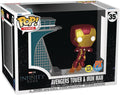 Funko Pop! Town: Avengers: Age of Ultron - Avengers Tower with Iron Man (Glow-in-The-Dark) PX Vinyl Figure collectible fro...