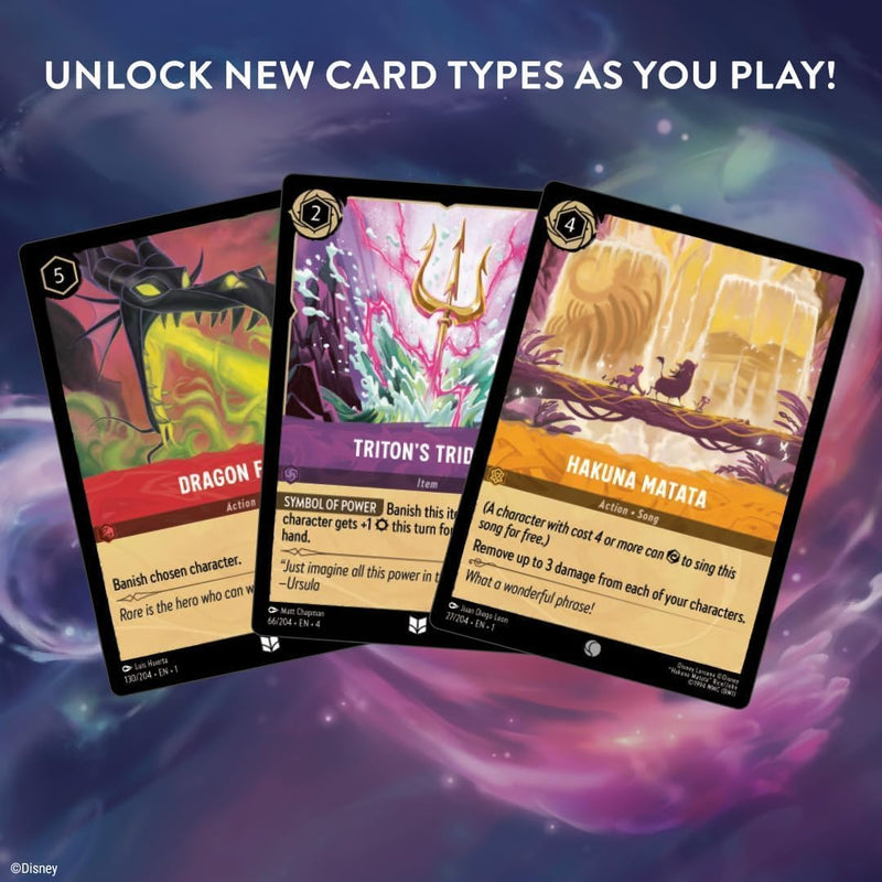 Disney Lorcana Gateway - Trading Card Game, close-up detail