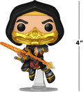 Funko POP! Games: MK11 Fatality - Scorpion, close-up detail