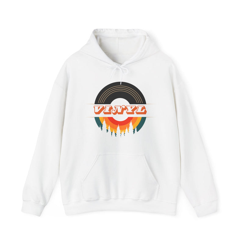 Vinyl Record Logo Men's Hoodie, packaging shot