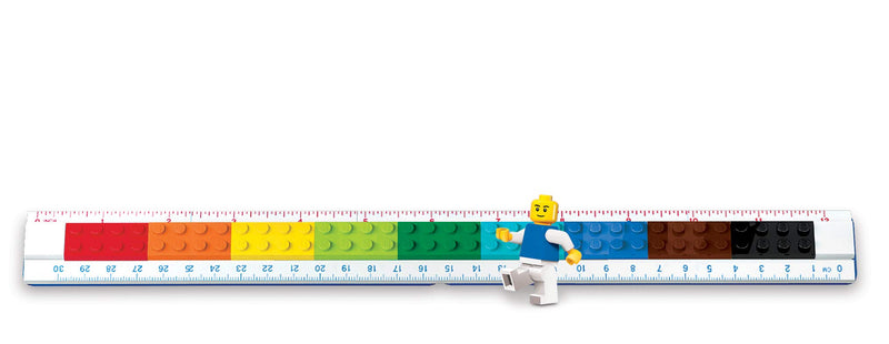 LEGO DIY Ruler Tool, side angle