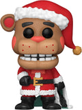 Funko Pop! Games: Five Nights At Freddy's (FNAF) - Holiday Freddy Fazbear, side angle