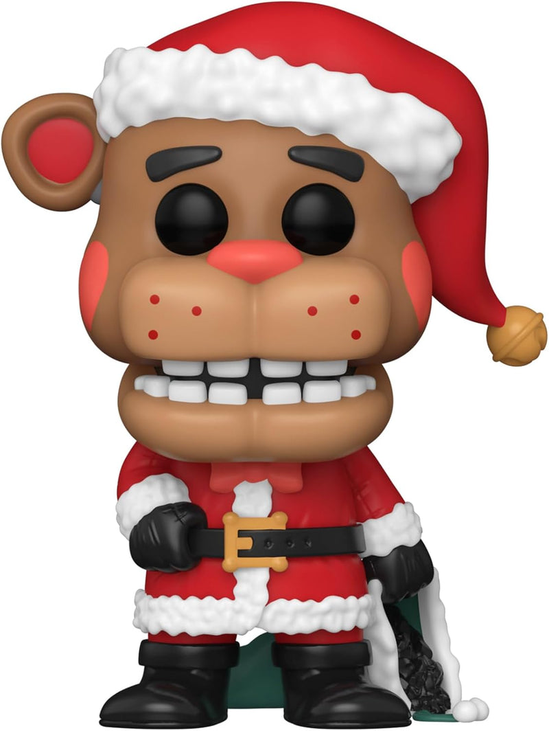 Funko Pop! Games: Five Nights At Freddy's (FNAF) - Holiday Freddy Fazbear, side angle